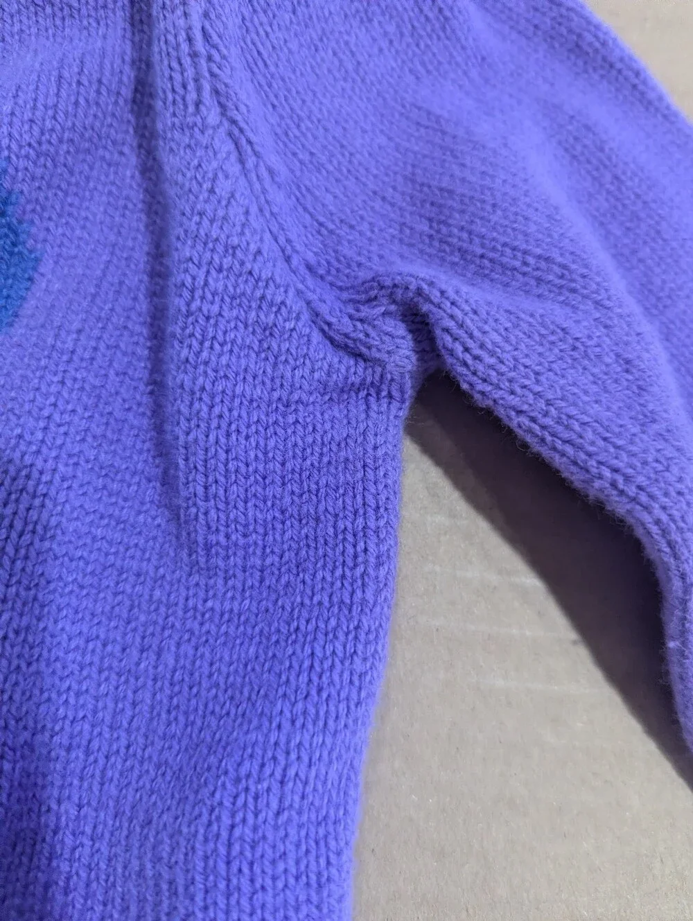 The Children's Place Purple Butterfly Crew Neck Sweater Sz 12-18 Mo *NWOT